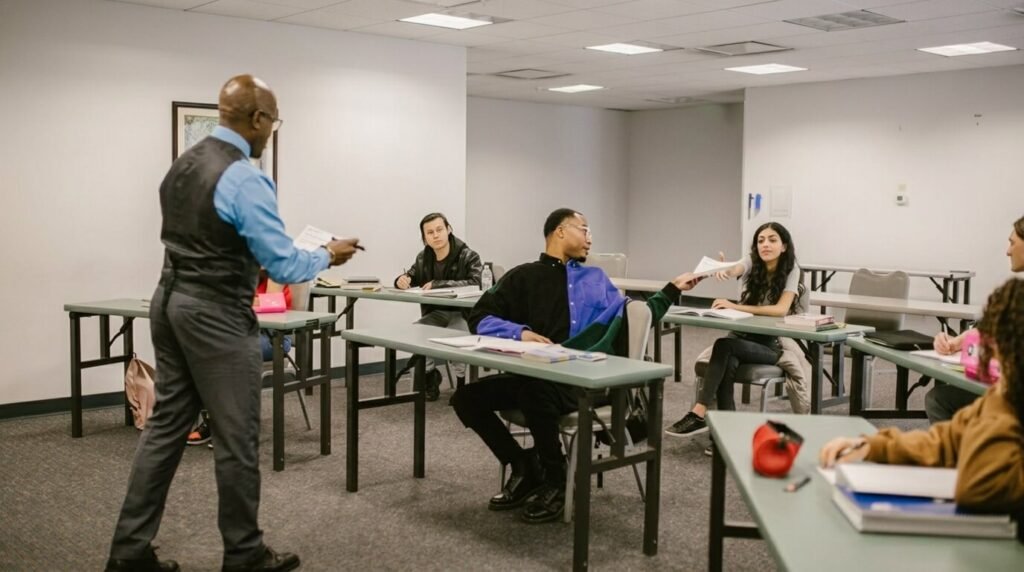 a man leading a Faculty Instructor Training